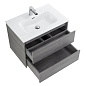 Тумба с раковиной подвесная Belbagno KRAFT 700, Cemento Grigio, 710х460х515, KRAFT-700-2C-SO-CG/BB700ETL