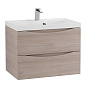 Тумба с раковиной подвесная BelBagno Marino 700 Rovere Grigio, 700x450x500, MARINO-700-2C-SO-RG-P/BB700/450-LV-MR-AST
