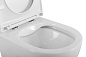 Унитаз подвесной безободковый с сиденьем BelBagno ФОРМАТ (UNO) BB3105CHR/SC