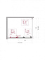 Душевой уголок BelBagno UNO-195-AHF-31-100/80-C-NERO