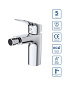 Смеситель для биде без донного клапана BelBagno DUE-BD-CRM-W0