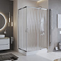 Душевой уголок BELBAGNO UNO-195-AH-2-100/80-CH-CR