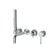 Смеситель встраиваемый для ванны и душа CEZARES RELAX-VDIM3-01, хром