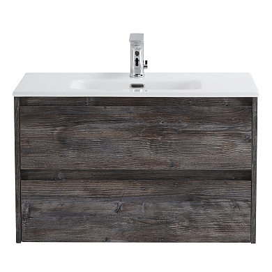 Тумба с раковиной подвесная Belbagno KRAFT 39-800, Pino Pasadena, 810х390х515, KRAFT 39-800/390-2C-SO-PP/BB800/390ETL