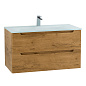 Тумба с раковиной подвесная Belbagno ETNA 900, Rovere Nature, 910х460х515, ETNA-900-2C-SO-RN-P/BB910/465-LV-VTR-BO