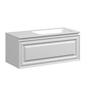 Very База под раковину подвесная с одним выкатным ящиком, 995х445х406 Bianco VR100RW правосторонняя