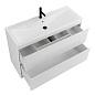 Тумба напольная с раковиной из литьевого мрамора BelBagno ALBANO 120 Bianco Lucido