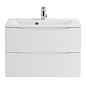 Тумба с раковиной подвесная BelBagno Marino 650 Bianco Lucido, 650x450x530, MARINO-650-2C-SO-BL-P/BB650/450-LV-MR-PR