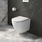 Унитаз подвесной безободковый с сиденьем и смывом ТОРНАДО BelBagno ФОРМАТ (UNO-TOR) BB5177CH-TOR/SC