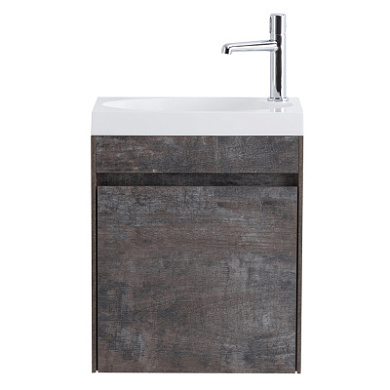 PIETRA MINI База под раковину подвесная, Stone 454x257x520, PIETRA MINI-460-1A-SO-PT-L, левосторонняя