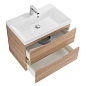 Тумба с раковиной подвесная BelBagno Marino 600, Rovere Bianco, 600x450x500, MARINO-600-2C-SO-WO-P/BB600/450-LV-MR-AST
