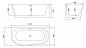 Ванна акриловая угловая Belbagno BB410-1500-780-R