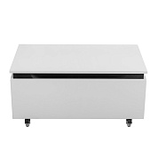SLIDER Тумба нижняя с одним выкатным ящиком, Bianco Opaco 800x480x315, SLIDER-800-1C-PI-BO