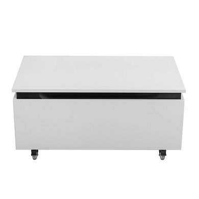 SLIDER Тумба нижняя с одним выкатным ящиком, Bianco Opaco 800x480x315, SLIDER-800-1C-PI-BO