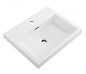 Тумба с раковиной подвесная Belbagno PIETRA MINI 50, Bianco Lucido, PIETRA MINI-500AS-2C-SO-BL / BB-500-PM-LVB