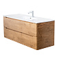 Тумба с раковиной подвесная Belbagno ETNA 1200, Rovere Nature, 1010х460х515, ETNA-1200-2C-SO-RN-P/BB1200ETL