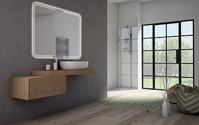 Консоль подвесная TAVOLONE 41581 Rovere tabacco 90 см