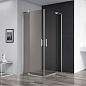 Душевой уголок CEZARES SLIDER-AH-2-80/90-90/100-BR-Cr
