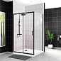 Душевой уголок BelBagno UNO-195-AH-1-110/100-C-NERO