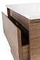 Тумба с раковиной подвесная Belbagno KRAFT 39-500, Rovere Tabacco, 510х390х515, KRAFT 39-500/390-2C-SO-RT/BB500/390ETL