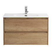 Тумба с раковиной подвесная Belbagno KRAFT 39-800, Rovere Nebrasca Nature, 810х390х515, KRAFT 39-800/390-2C-SO-RNN/BB800/390ETL
