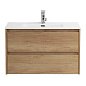 Тумба с раковиной подвесная Belbagno KRAFT 39-800, Rovere Nebrasca Nature, 810х390х515, KRAFT 39-800/390-2C-SO-RNN/BB800/390ETL
