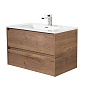 Тумба с раковиной подвесная Belbagno KRAFT 900, Rovere Tabacco, 910х460х515, KRAFT-900-2C-SO-RT/BB900ETL