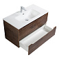 Тумба с раковиной подвесная Belbagno ETNA 800, Rovere Moro, 810х460х515, ETNA-800-2C-SO-RW-P/BB800ETL