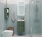 Тумба с раковиной подвесная BelBagno UNO-MINI-400-2C-SO-VO Еловый матовый, раковина белая BB-8099-3-40