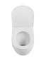Унитаз приставной безободковый с сиденьем и смывом ТОРНАДО BelBagno СФЕРА (SFERA-R) BB2141CB-TOR/SC