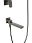 Душевой комплект встраиваемый с изливом BelBagno DUE-VDSET-GM