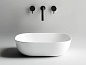 Умывальник чаша накладная прямоугольная Ceramica Nova Element 455*325*135мм