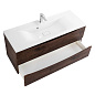 Тумба с раковиной подвесная BelBagno Marino 1200, Rovere Moro, 1200x450x500, MARINO-1200-2C-SO-RW-P/BB1200/450-LV-MR-PR