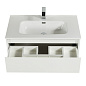 Тумба с раковиной подвесная Belbagno KRAFT 900, Bianco Opaco, 910х460х515, KRAFT-900-2C-SO-BO/BB900ETL
