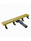 Душевой лоток CEZARES SLIDER 60 см, SLIDER-LD-60-BORO брашированное золото