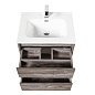 Тумба с раковиной подвесная Belbagno KRAFT 600, Pino Pasadena, 610х460х515, KRAFT-600-2C-SO-PP/BB600ETL