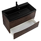 Тумба с раковиной подвесная BelBagno Marino 900, Rovere Moro, 900x450x500, MARINO-900-2C-SO-RW-P/BB900/450-LV-ART-AST-NERO