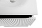 Тумба с раковиной подвесная BelBagno UNO-MINI-400-2C-SO-BO Белый матовый, раковина белая BB-8099-3-40