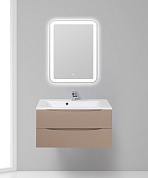 Тумба с раковиной подвесная BelBagno Marino 900, Capucino Lucido, 900x450x500, MARINO-900-2C-SO-CL-P/BB900/450-LV-MR-AST
