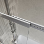 Душевая шторка на ванну BelBagno LUCE-VF-11-80/145-C-Cr