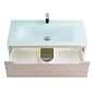 Тумба с раковиной подвесная Belbagno ETNA 1000, Rovere Grigio, 1010х460х515, ETNA-1000-2C-SO-RG-P/BB1010/465-LV-VTR-BO
