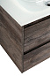 Тумба с раковиной подвесная Belbagno KRAFT 900, Pino Pasadena, 910х460х515, KRAFT-900-2C-SO-PP/BB910/465-LV-VTR-BL
