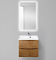 MARINO-H60 База под раковину подвесная с двумя выкатными ящиками, Rovere Nature, 600x450x600, MARINO-H60-600-2C-SO-RN-P