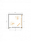 Душевой уголок CEZARES LUX-A-FS-1-90-C-BORO