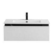 SLIDER База под раковину подвесная с одним выкатным ящиком, Bianco Opaco 766x476x299, SLIDER-800-1C-SO-BO