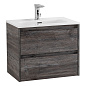 Тумба с раковиной подвесная Belbagno KRAFT 39-500, Pino Pasadena, 510х390х515, KRAFT 39-500/390-2C-SO-PP/BB500/390ETL