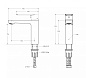 Смеситель для раковины CEZARES STYLUS-LS-BORO