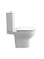 Унитаз-компакт  с сиденьем и смывом ТОРНАДО BelBagno УЮТ (LOUNGE-TOR-2) BB2802CP/T-TOR/SC