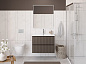 Тумба с раковиной подвесная BelBagno UNO-MINI-1000-2C-SO-СO Бежевый матовый, раковина белая BB-8099-3-100