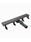 Душевой лоток CEZARES SLIDER 70 см, SLIDER-LD-70-GM оружейная сталь